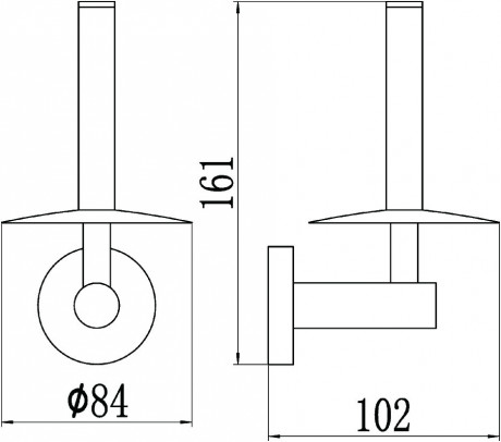 Держатель запасных рулонов Savol 87 S-008752-1