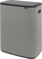 Мусорное ведро Brabantia Bo Touch Bin 223129 60 л, серое