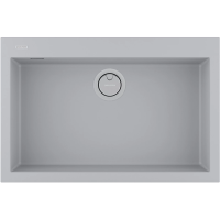 Кухонная мойка Paulmark Acrystone Decoration Urban grey PM937650-UGR 76x50 см, серый