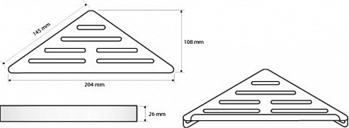 Мыльница Bemeta CYTRO 102308051 хром