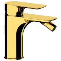 Смеситель Remer Infinity I21DO для биде, без донного клапана, золотой