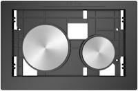 Кнопка для инсталяции TECE TECEloop modular 9240669 для унитаза, без лицевой панели, клавиши нержавеющая сталь сатин (с покрытием против отпечатков пальцев)