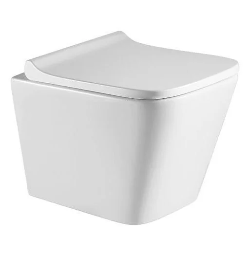 унитаз azario teramo az-0052 подвесной, безободковый, с сиденьем микролифт, 49x34x35 см, белый