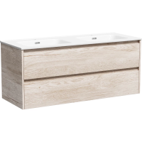 Тумба под раковину Sancos Libra 120 LB120-2EG подвесная Дуб галифакс натуральный