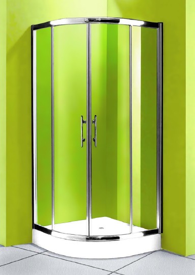 душевой уголок olive's granada r 90×90x190 стекло прозрачное