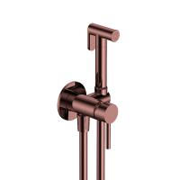 Гигиенический душ со смесителем AQUAme Siena AQM6217BC цвет Медь шлифованная