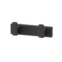 Крючок Whitecross Cubo CU2412BL двойной, черный мат