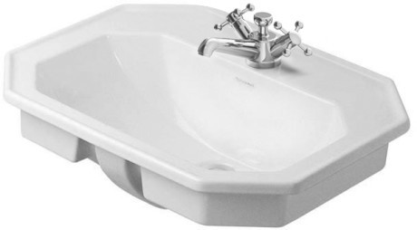 раковина встраиваемая 58 см duravit 1930 04765800301