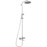 Душевая система Jacob Delafon Atom E26237-CP с термостатом, цвет хром