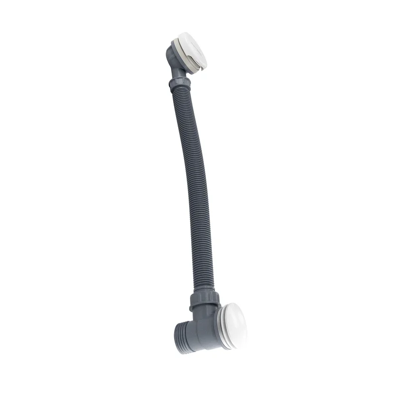 Слив-перелив WasserKRAFT Mindel A158 click-clack, белый матовый