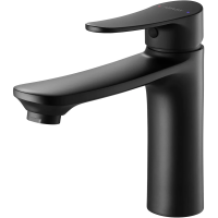 Смеситель для раковины Arrow AG4106MB без донного клапана, черный матовый