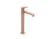 Смеситель для раковины, Hansgrohe, Axor Citterio M, цвет-полированное красное золото