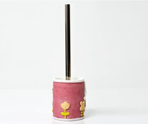 Ёршик для унитаза WasserKRAFT Ammer K-6427 розовый матовый