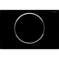 Кнопка для инсталяции Geberit Sigma 10 115.758.KM.5 черный / цвет хром