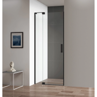 Душевая дверь 70-80 см Cezares SLIDER-B-1-70/80-C-NERO прозрачное