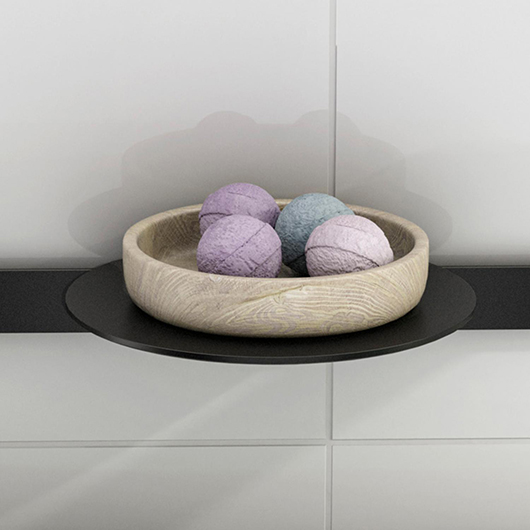 Полка Hansgrohe WallStoris 27915670, матовый черный