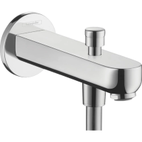 Излив для ванны 152 мм Hansgrohe Metris S 31417000