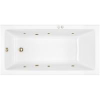 Акриловая ванна Excellent Wave 180x80 "SOFT" цвет бронза с гидромассажем