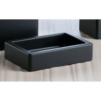 Мыльница Stil Haus Rettangolo 1201(NE) настольная, черный