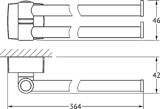 Полотенцедержатель FBS Esperado ESP 044