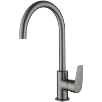 Смеситель для кухни Aquatek Бетта AQ1182BGM цвет Оружейная сталь