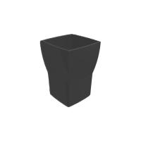 Стакан настольный Bertocci Grace 142 7700 0800, керамический, цвет: черный