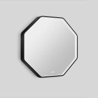 Зеркало в ванную с подсветкой Esbano ES-3311SD 60x60 см для ванной комнаты восьмигранное, со встроенной LED подсветкой с регулировкой цветовой температуры, с подогревом полотна (антизапотеванием), с сенсорным выключателем