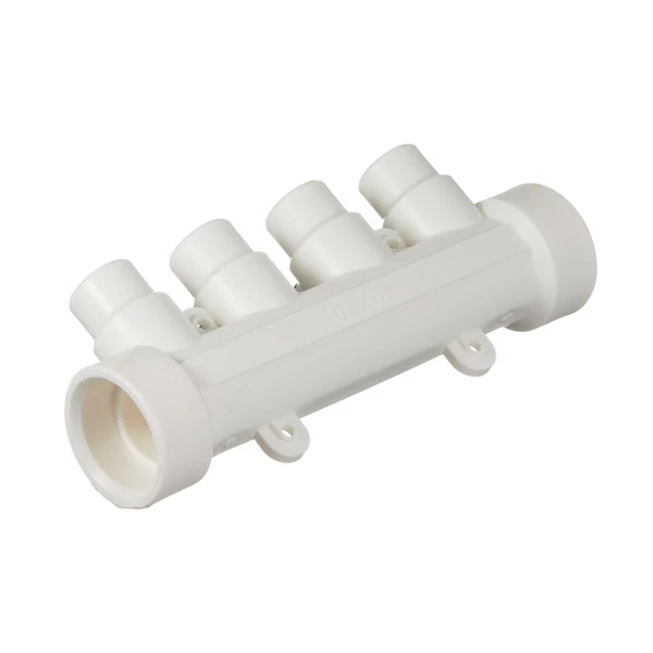 коллектор полипропиленовый tebo 40 мм х 4 выхода 20 мм (trd0000025517)