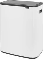 Мусорное ведро Brabantia Bo Touch Bin 221408 30+30 л, белое