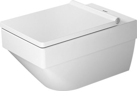 унитаз подвесной duravit vero air rimless 2525090000, без сиденья, цвет белый