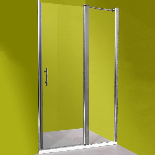 Дверь для душевой кабины в нишу Olive'S Zaragoza HD (137-139)x190 стекло прозрачное