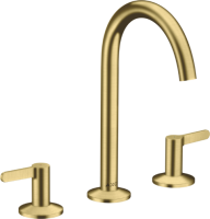 Смеситель для раковины AXOR ONE 
 48050950 Brushed Brass