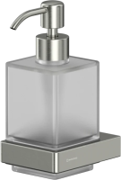 Дозатор для мыла Whitecross Cubo CU2440NIB настенный, брашированный никель