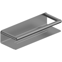 Полка для ванной Abber Osten 316 AA1862BGG 30 см, оружейная сталь матовый