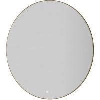 Зеркало Boheme Modern 100 545-100-MG с подсветкой Золото матовое с сенсорным выключателем и подогревом