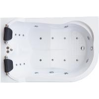 Акриловая ванна Royal Bath Norway De Luxe 180х120 RB331100DL-L с гидромассажем