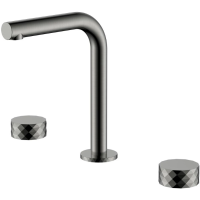 Смеситель для раковины Boheme Stick Diamond 152-GM.1 графит матовый