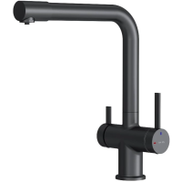 Смеситель для кухни AM.PM Func F8F05722 CoolStart, с подключением к фильтру, черный матовый