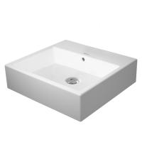 Duravit Vero Air Раковина 50cm, w, с площадкой, без отв. под смеситель, белая