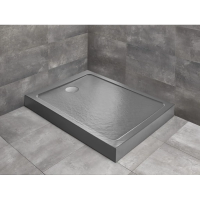 Акриловый поддон 120x70 см Radaway Doros F Compact Stone Anthracite SDRFP1270-05-64S