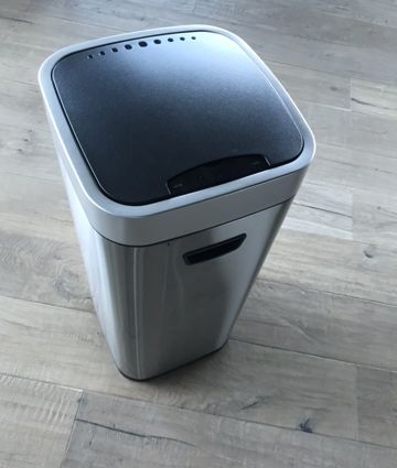Ведро для мусора WeltWasser Rone MT 28L сенсорное 10000000876 Хром матовый