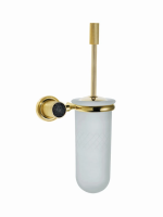 Ершик для унитаза Boheme Royal Cristal 10933-G-B золото