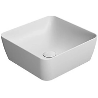 Раковина GSI Nubes 903809 накладная, 38x38 см, Bianco opaco (Белый матовый)
