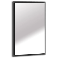 Зеркало Cezares Tiffany 45041 58,6x90 см, с LED-подсветкой, антизапотеванием, Nero Grafite