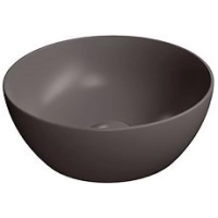 Раковина GSI Pura 885416 накладная, Ø32 см, Коричневый матовый