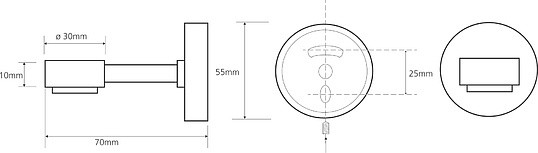 Мыльница Bemeta Omega 104108202