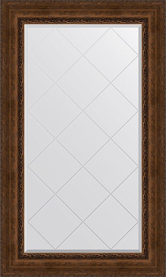Зеркало Evoform Exclusive-G BY 4257 82x137 см состаренная бронза с орнаментом