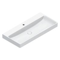 Раковина Catalano Green 100x47см, с 2 отв., белый глянцевый