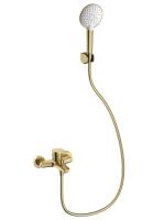 Смеситель для ванны с душем WONZON & WOGHAND, брашированное золото (WW-A30891-BG)