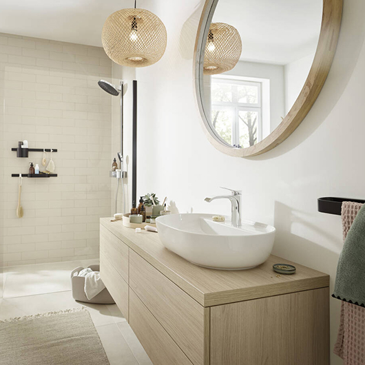 Корзина для хранения Hansgrohe WallStoris 27913670, матовый черный